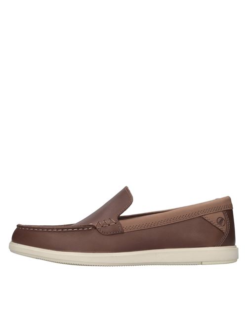  CLARKS | BRATTON LOAFER LEATHERDARK TAN